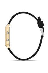 Unisex Siyah Silikon Dijital Led Kol Saati Apwr032602